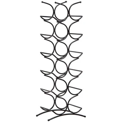 Bild av Amazon Basics Vinställ för 12 flaskor, svart, 24,9 x 16 67,8 cm