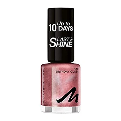 Bild av Manhattan Last und Shine nagellack, nr 110 Birthday Queen, 1 pack (1 x 10 ml)