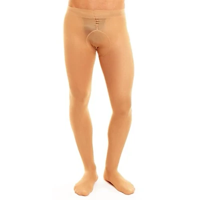 Bild av GLAMORY Support 40 stödtights för män hudfärg 4XL (60 62)