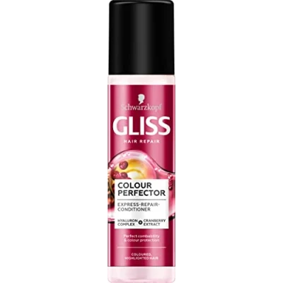 Bild av Schwarzkopf Gliss Colour Perfector Express balsam för färgat och ljusande hår 200 ml
