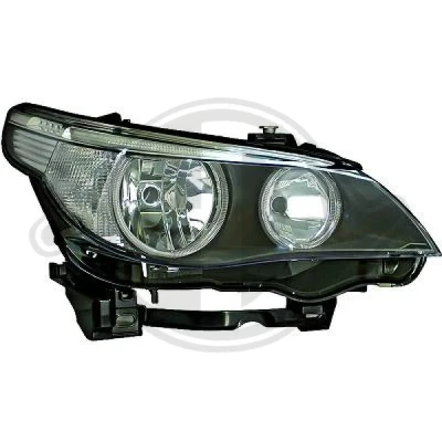 Bild av DIEDERICHS 1224981 Phares gauche H7/H7 Halogène pour circulation à droite avec commande correcteur de site projecteur BMW: 5 Touring, Berline