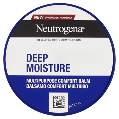 Bild av Neutrogena Norsk formel Balsam Comfort Multipurpose Intensiv fuktgivande, kroppskräm, ansikte och händer, återställande handkräm med 15% glycerin, fuktgivande kroppskräm torr hud, 200 ml