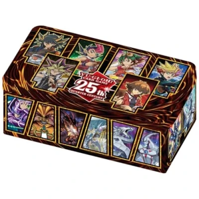 Bild av Yu Gi Oh! TRADING CARD GAME Tin of Dueling Heroes 25 årsjubileum tysk utgåva, 1. Upplaga