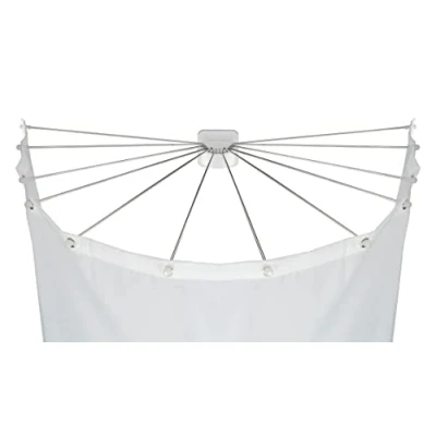 Bild av WENKO 23863100 Duschparaply, 10.5 x 72 96 cm, Vit