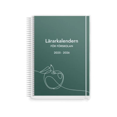 Bild av Burde Lärarkalendern Förskola A5 25/26
