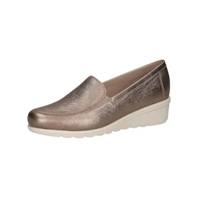 Bild av CAPRICE Damer 9 24306 42 platta tofflor, Tygransfärgad metallisk, 37 EU