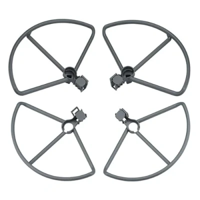 Bild av WANGCL 4 st propellerskydd för DJI MAVIC PRO drönarskyddsbur med bakre boosterstativ grå