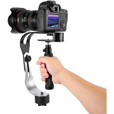Bild av Handheld Video Stabilisator Kamera Halter Handgriff f¨¹r Handy DSLR Camcorder (Schwarz)
