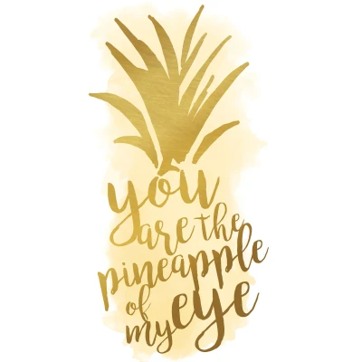 Bild av RoomMates Wallstickers, You are the Pineapple