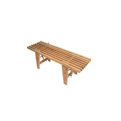 Bild av Hillerstorp, D bench Bänk 120 cm oljad ek