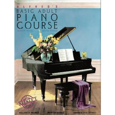 Bild av ALFRED&#039;S BASIC ADULT PIANO COURSE: LESSON BOOK LEVEL 3
