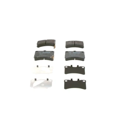 Bild av BOSCH 0 986 424 643 Jeu de plaquettes frein Low Metallic avec palpeur d&#039;usure intégré, indicateur instructions montage