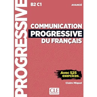 Bild av Communication progressive du français Niveau avancé (B2/C1) Livre + CD web