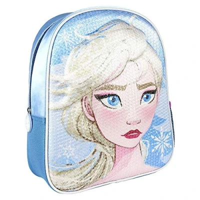 Bild av Cerdá Unisex barn Mochila Infantil Lentejuelas 3D premium paljetter ryggsäck Frozen 2, flerfärgad, 26,0 x 31,0 10,0 cm