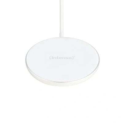 Bild av Intenso 15 W Magnetic Wireless Charger MW1 vit, inkl. 30 PD adapter, MagSafe kompatibel