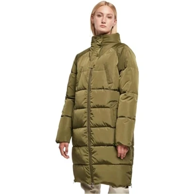 Bild av Urban Classics HIGH NECK Vinterkappa /rock, Storlek: 4XL, Olive