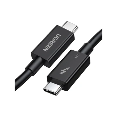 Bild av UGREEN Thunderbolt 5 kabel 240W USB C laddningskabel Enkelriktad bandbredd upp till 120 Gbps, video 16K/8K visning kompatibel med bildskärmar/bärbara datorer/iPad/iPhone 1M