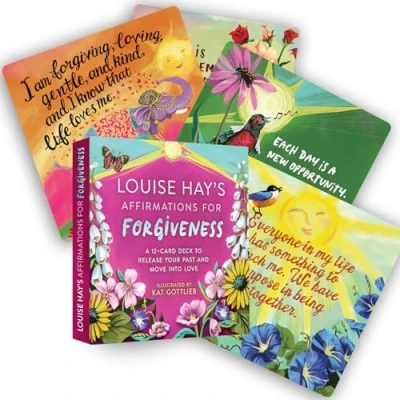 Bild av Louise Hay&#039;s Affirmations for Forgiveness: A 12 Card Deck to Release Your Past and Move into Love