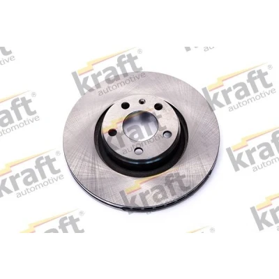 Bild av KRAFT 6040340 Disque de frein Essieu avant 314 25 ventilé l&#039;extérieur AUDI: A6 C6 Avant, Berline