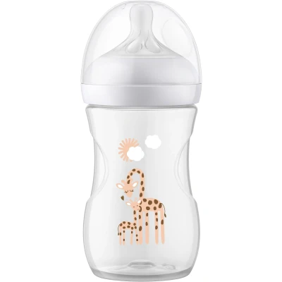 Bild av Philips Avent Natural Response Nappflaska 260 ml, Giraff Deco