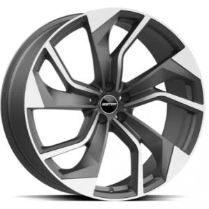 Bild av GMP Rebel Matt Anthracite Diamond 11.5x22 5/130 ET66 B71.6