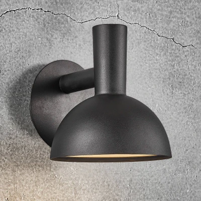 Bild av Nordlux Utomhus vägglampa Arki svart Ø 20 cm