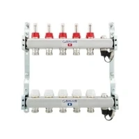 Bild av Salus Floor heating manifold 5 slings with flowmeter