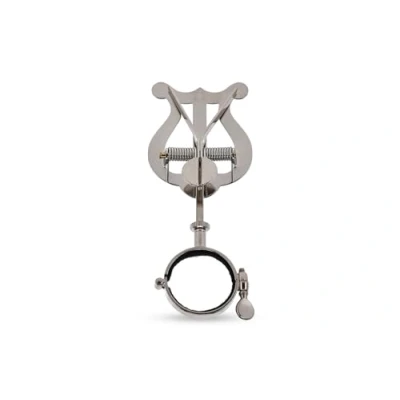 Bild av GEWA Marschnotställ Bb klarinett Förnicklad Liten Lyra 2 knappar Ringdiameter 33 mm