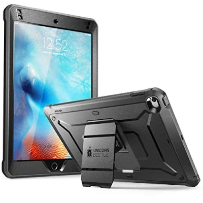 Bild av Supcase Unicorn Beetle Pro serien robust ställ i helkropp hybridfodral för iPad Mini 5 (2019 utgåva) och 4, svart