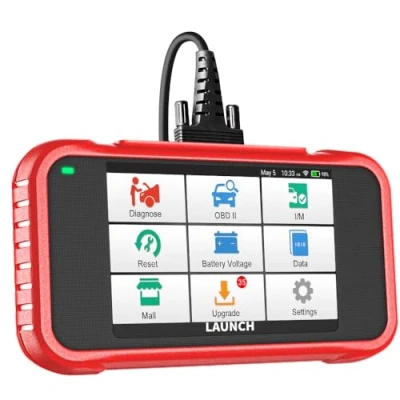 Bild av LAUNCH CRP129E V2.0 OBD2 Fordonsdiagnos, 4 System + 12 återställningstjänster kodläsare, Biltestare EOBD Testareför ABS SRS Motor och Transmissionssystem etc.,Livstid Gratis Uppdatering