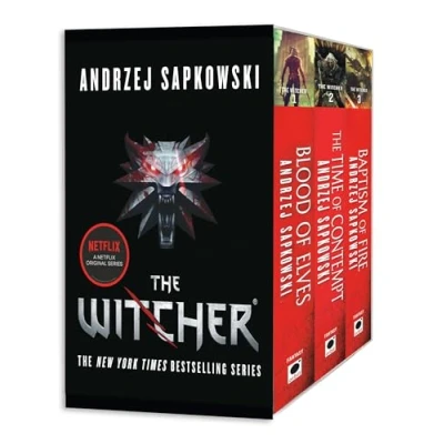 Bild av The Witcher Boxed Set: Blood of Elves, Time Contempt, Baptism Fire (Vol. 1 3)