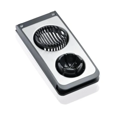 Bild av Leifheit coupe œufs Combi ProLine 3122 trancheuse manuelle 3 en 1 pour et autres tranches quartiers, rondes,