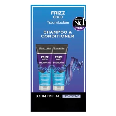 Bild av John Frieda Frizz Ease Drömlockar Set schampo, 250 ml &amp; balsam, hårtyp: vågig, lockig, frizzy närande för svepande definierade lockar