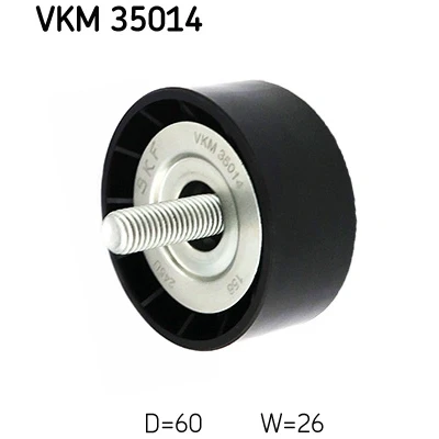 Bild av SKF VKM 35014 Galet Enrouleur OPEL: Mokka / X, Insignia A Sports Tourer, 3/5 portes, VAUXHALL: ZAFIRA Mk3