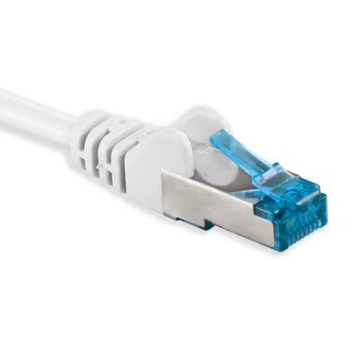 Bild av Goobay 93659 CAT 6a patchkabel, S/FTP (PiMF), grå, LSZH halogenfri, koppar