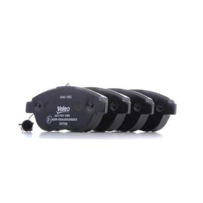 Bild av VALEO 301721 Jeu de plaquettes frein FIRST Essieu avant contact signal d&#039;usure inclus sans tôle anti bruit FIAT: BRAVO 2