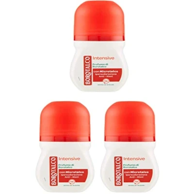 Bild av 3 x Borotalco Roberts intensiv 72h doft av deo roll on 50 ml deoroller