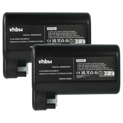 Bild av vhbw 2 x batteri kompatibelt med Electrolux Pure i9, PI91, i9.2 hemrengörare (2600 mAh, 7,2 V, Li Ion)