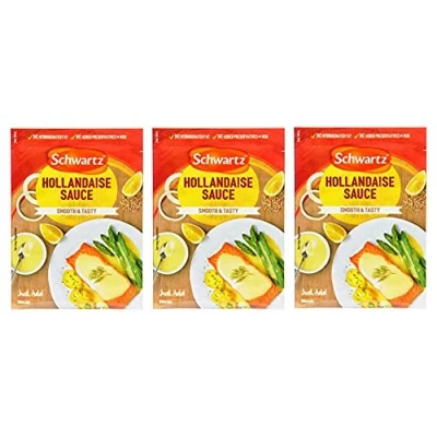 Bild av Schwartz Paket sås sortiment (Hollandaisesås 3 x 25 g)