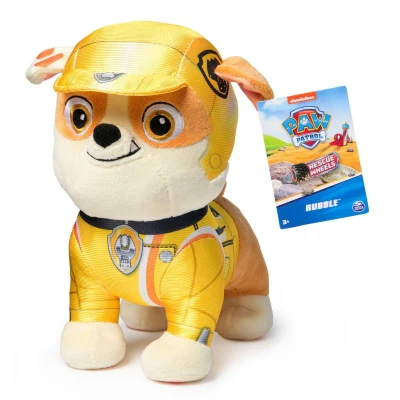 Bild av Paw Patrol Rescue Wheels Basic Plush Rubble (19cm)
