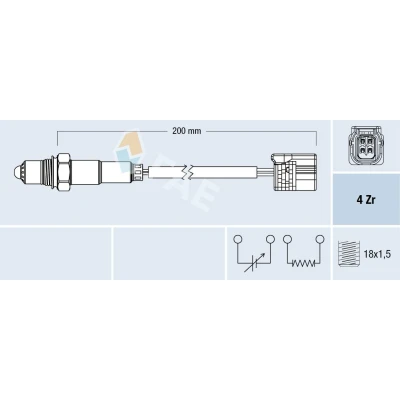 Bild av FAE 77786 Sonde lambda