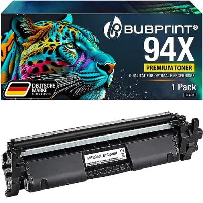 Bild av Bubprint Kompatibel XXL toner för att ersätta HP 94X CF294X 94A CF294A LaserJet Pro M118dw MFP M148fdw M148dw M148fw M118 M148 Svart