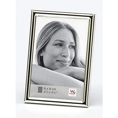 Bild av Walther design WD069S Chloe, metallporträtt ram 6 x 9 cm (2,5 3,5 tum), silverpläterad