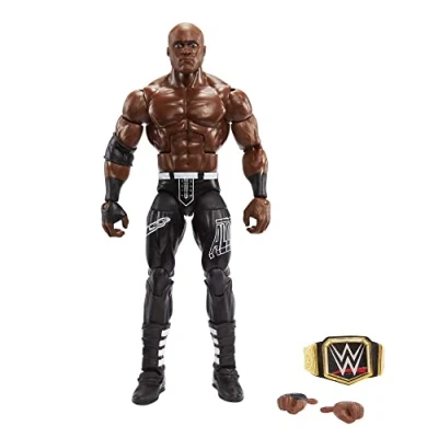 Bild av WWE Bobby Lashley Elite Collection actionfigur, 15 cm, ställbar samlarpresent till fans från 8 år, HDF46