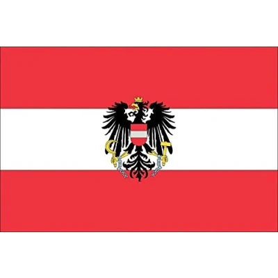 Bild av SHATCHI 5ft x 3ft Österrike nationella flaggor evenemang pub BBQ dekorationer rugby sport banderoll stöd bordsskydd fotboll, polyester