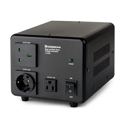 Bild av Bronson++ TI 2000 110V Transformator Toroidal Spänningsomvandlare USA Watt Bronson 2000W