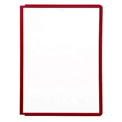 Bild av Durable 560603 Panel SHERPA® A4, röd, 5 stycken