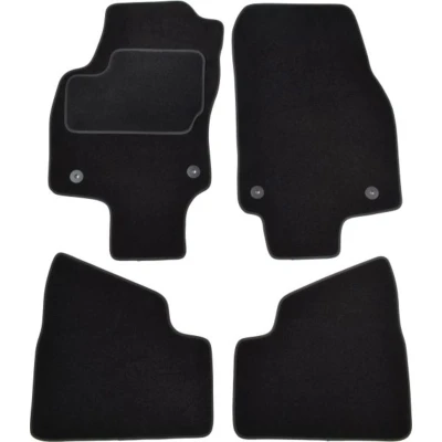 Bild av MAMMOOTH A041 OPL65 PRM 01 Ensemble de tapis sol Textile avant et arrière 4 noir Sur mesure OPEL: Astra H GTC, 3/5 portes, Caravan