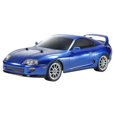 Bild av Tamiya 58733 1:10 RC Toyota Supra (JZA80) BT 01 2WD fjärrstyrd bil, fordon, modelltillverkning, byggsats för montering, hobby, hantverk, modellbygge