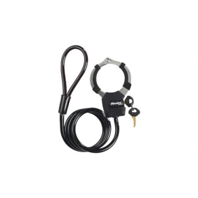 Bild av Master Lock Cable OB02247 Cykellås, Svart, 22.5 x 11.4 3.0 cm